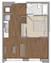 A7 Floor Plan A7 Floor Plan at The George, Wheaton, 20902